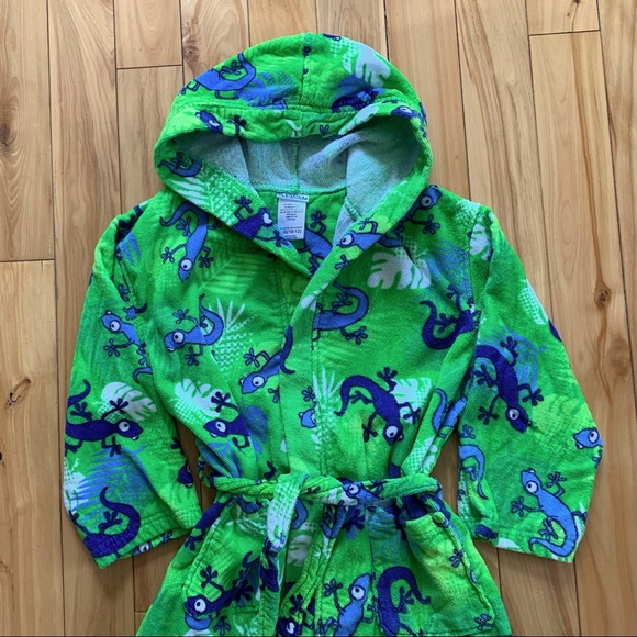 Boys Terry Towel Swim Robe - Picture 2 of 7